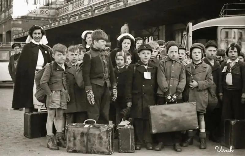 Refugiados de la Segunda Guerra Mundial.