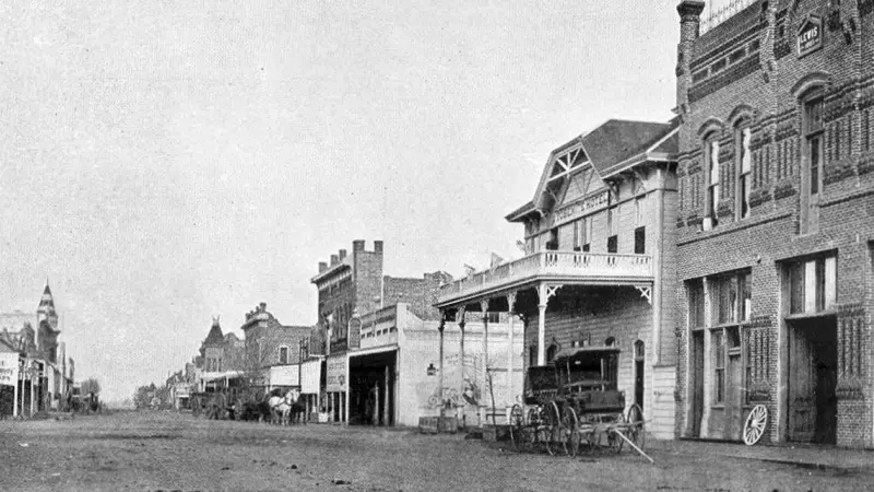 Merced CA's K Street, the Forgotten Alameda