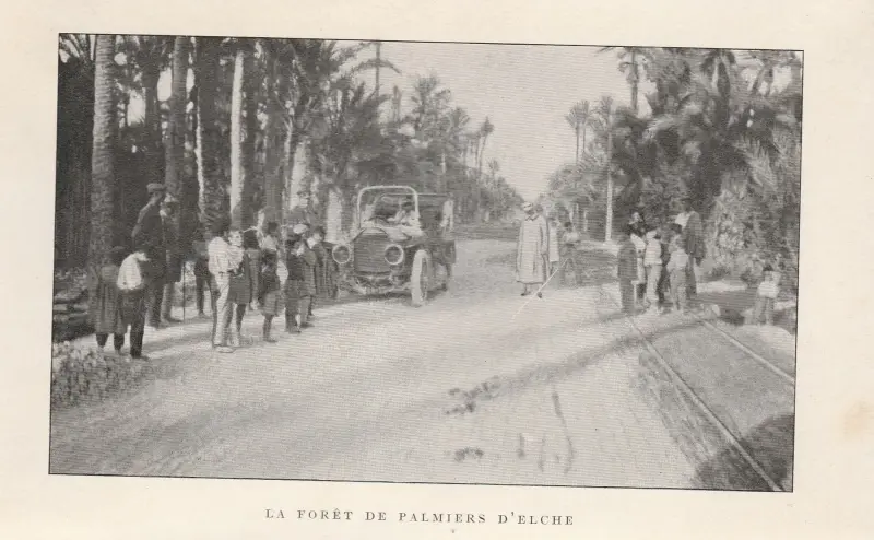 Primer automóvil que llegó aElche