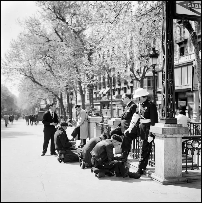 Limpiabotas de las Ramblas
