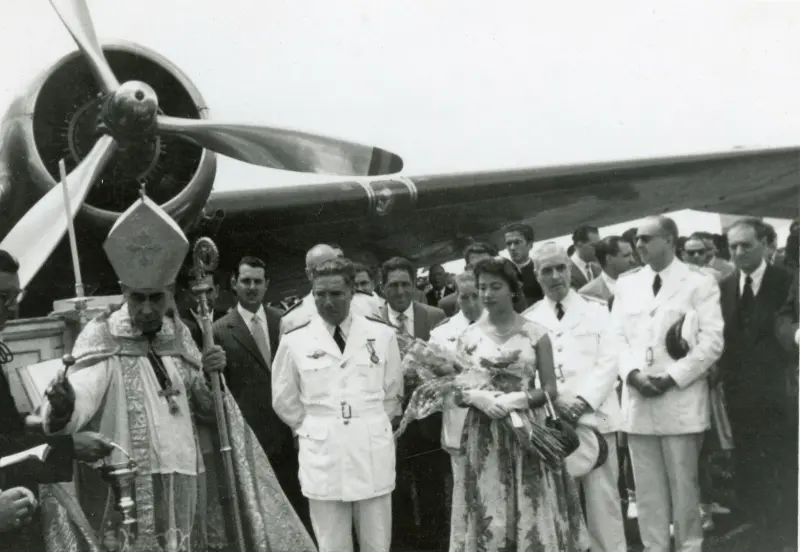 Inauguración aeropuerto de Buenavista.