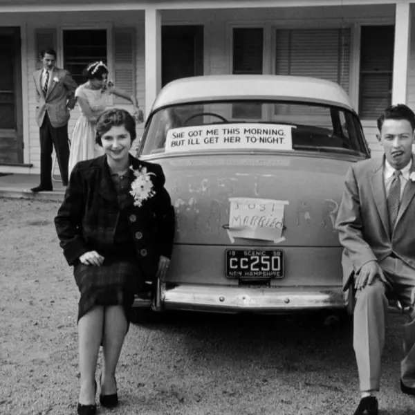 Just married