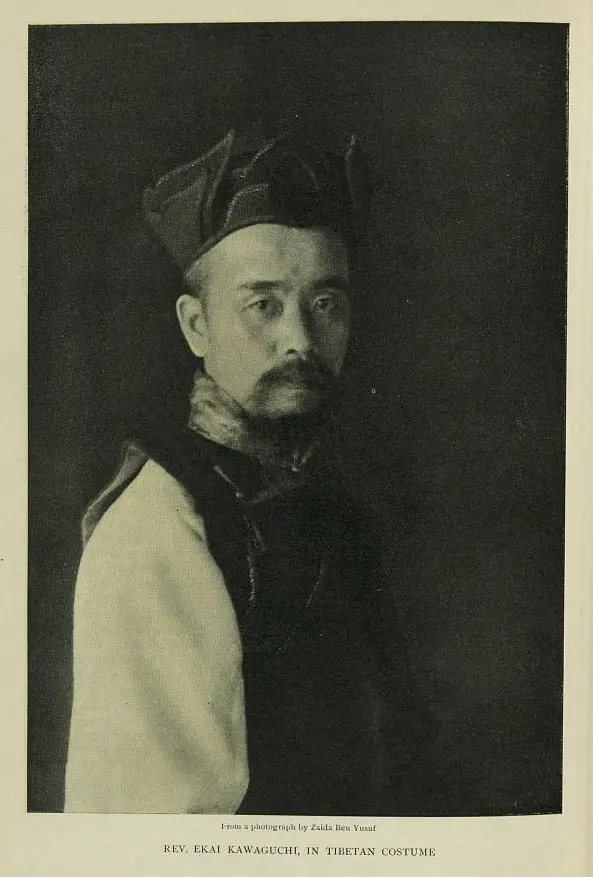 Ekai Kawaguchi, a Japanese Buddhist monk 