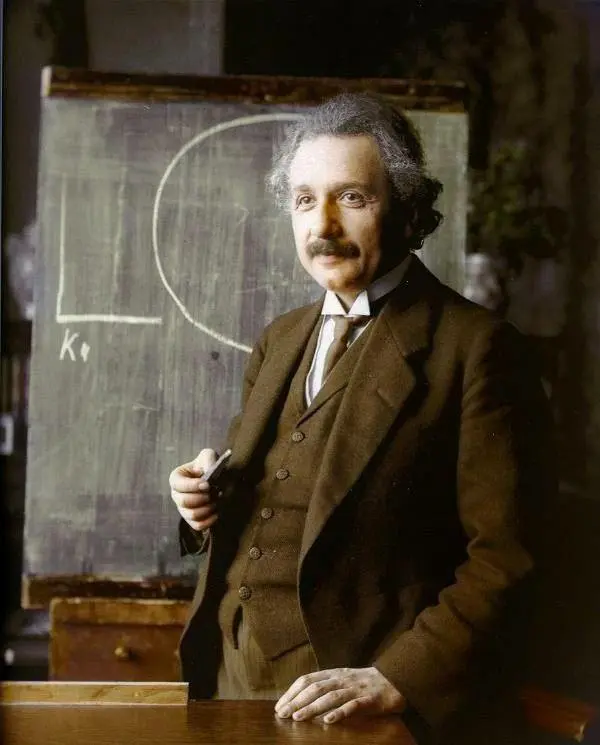 Photo of Albert Einstein
