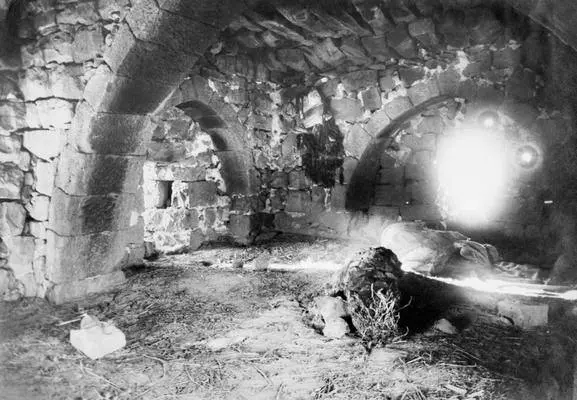 The room in which Colonel Lawrence slept