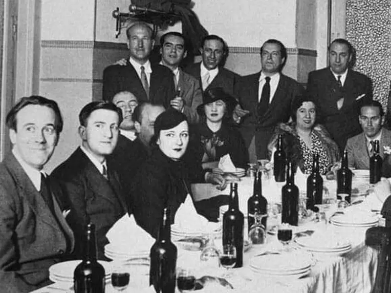 Última cena de la Generación del 27.