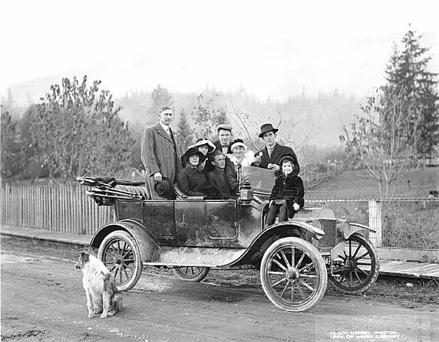 Ford Model T touring car