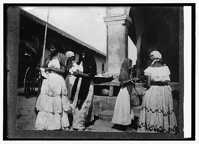 Vida cotidiana en el mercado