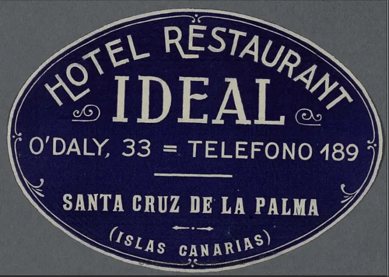 Publicidad Hotel Ideal