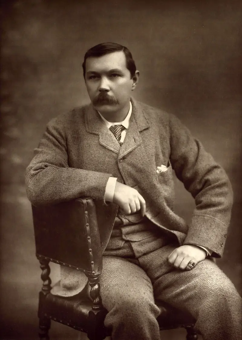 Arthur Conan Doyle by Herbert Rose Barraud
