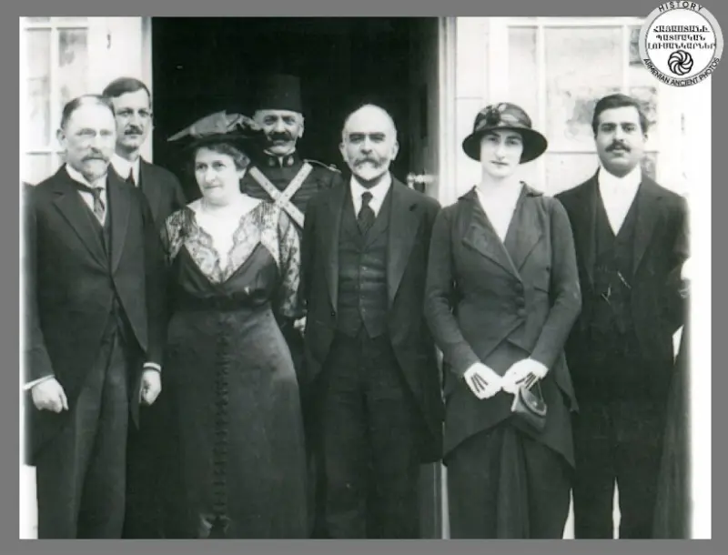 Ambassador Henry Morgentown with colleagues