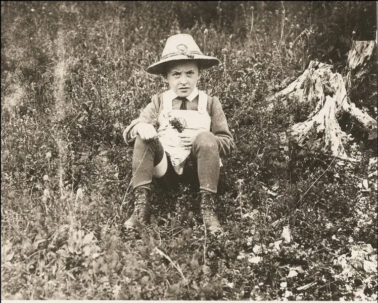 Ludwig Wittgenstein as a child