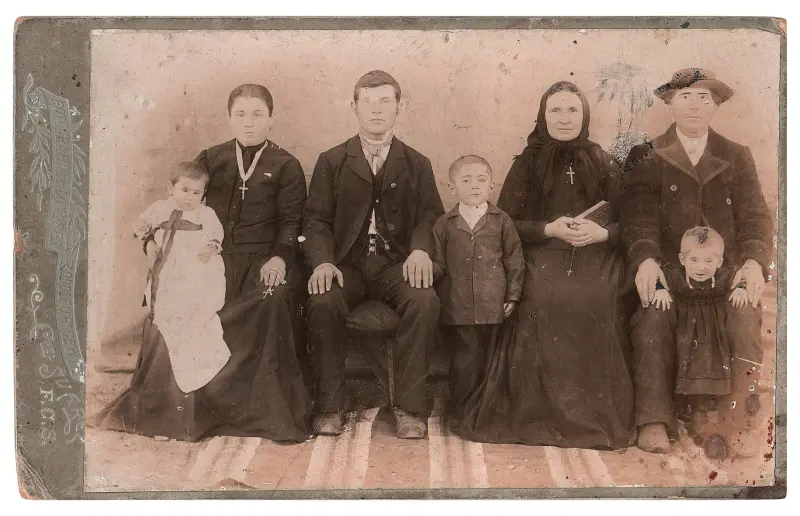 Retrato de la familia Reser