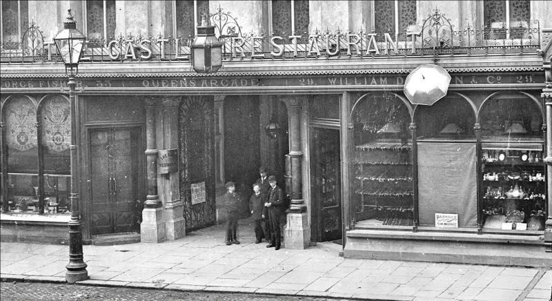 Queen's Arcade. Donegall Place.