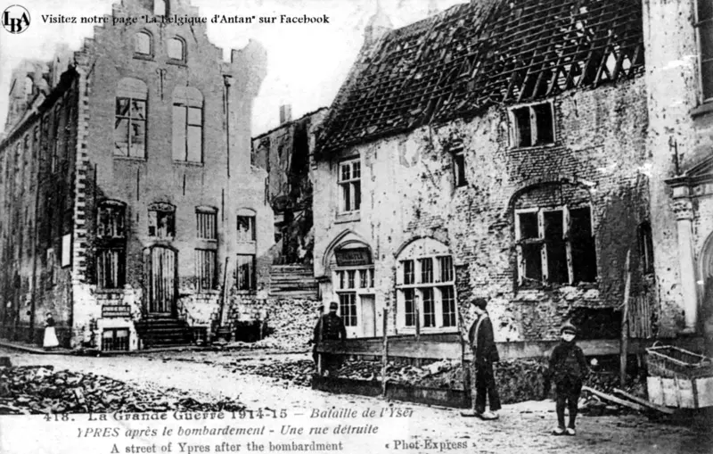 30 octobre 1914 : Début de la bataille d'Ypres 