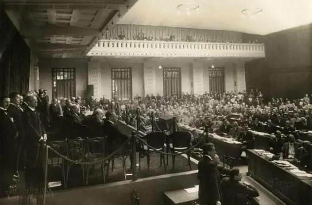 First Meeting of the League of Nations