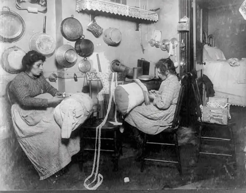 Working on "Pillow-lace" 