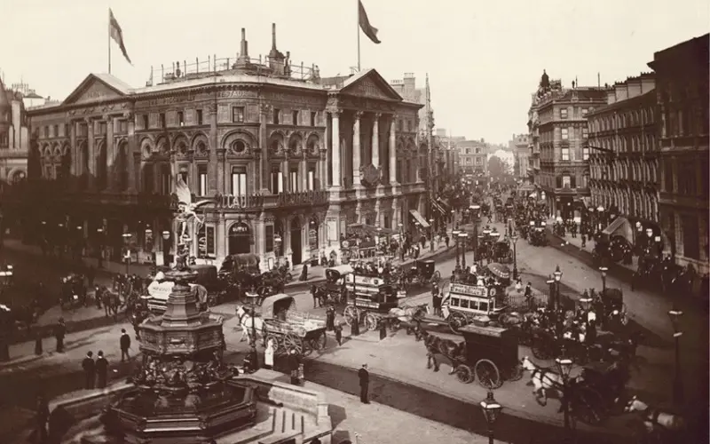 Piccadilly Circus by Charles Wilson