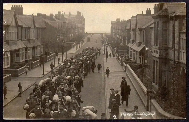 The Pals Leaving Rhyl