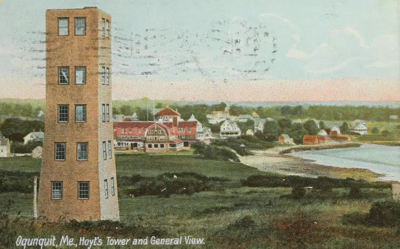 Hoyt's Tower and a view of Ogunquit