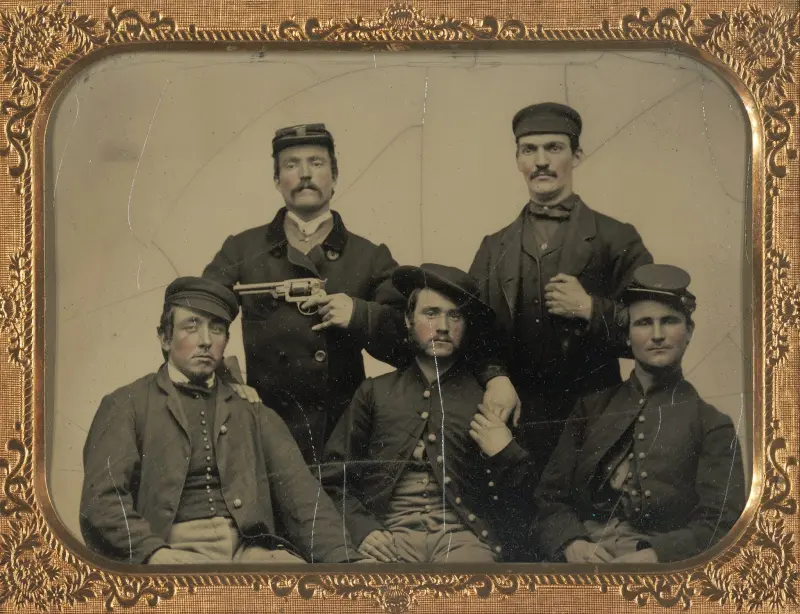 Group of Union soldiers