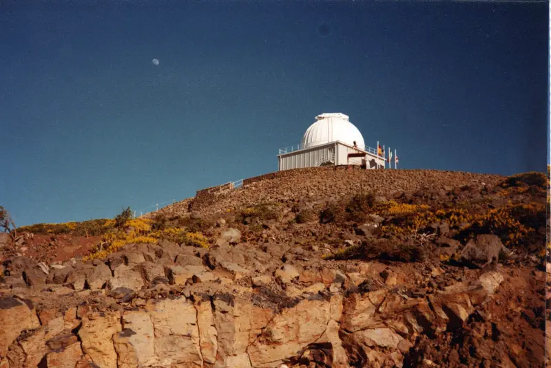 Preparativos inauguración Roque de Los Muchachos