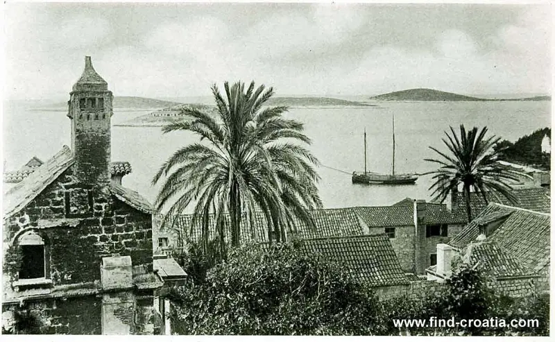 Views over Hvar port