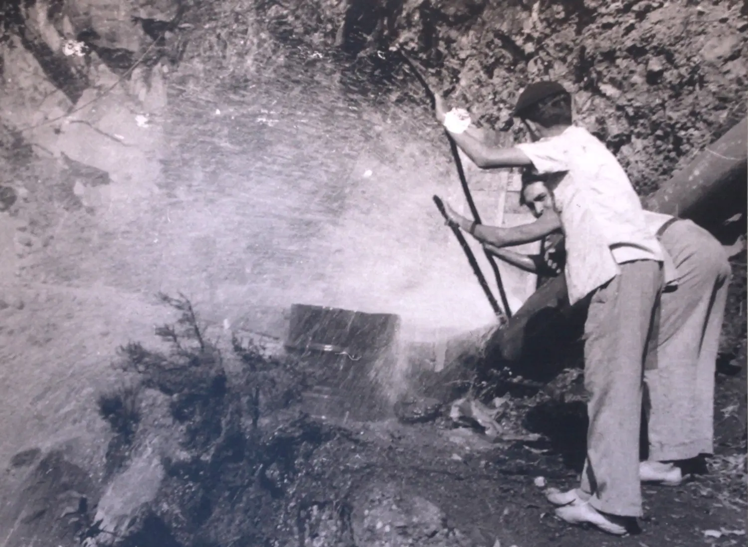 Construcción central eléctrica El Mulato