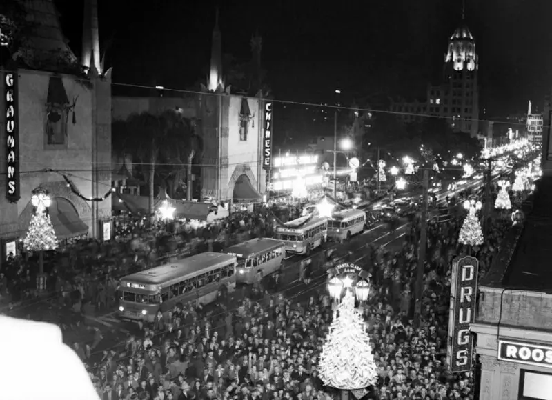 Hollywood on the Eve of Christmas
