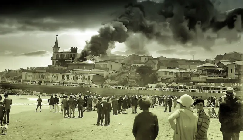 INCENDIO EN EL HOTEL ZIMMER