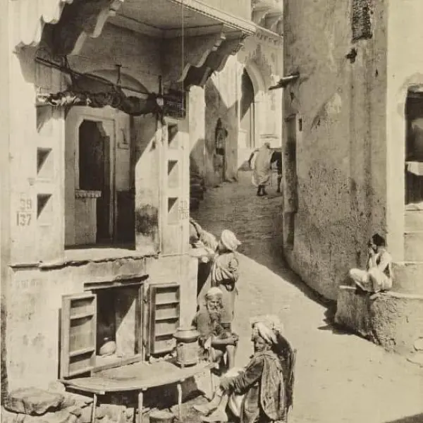 A lane in Ajmer.