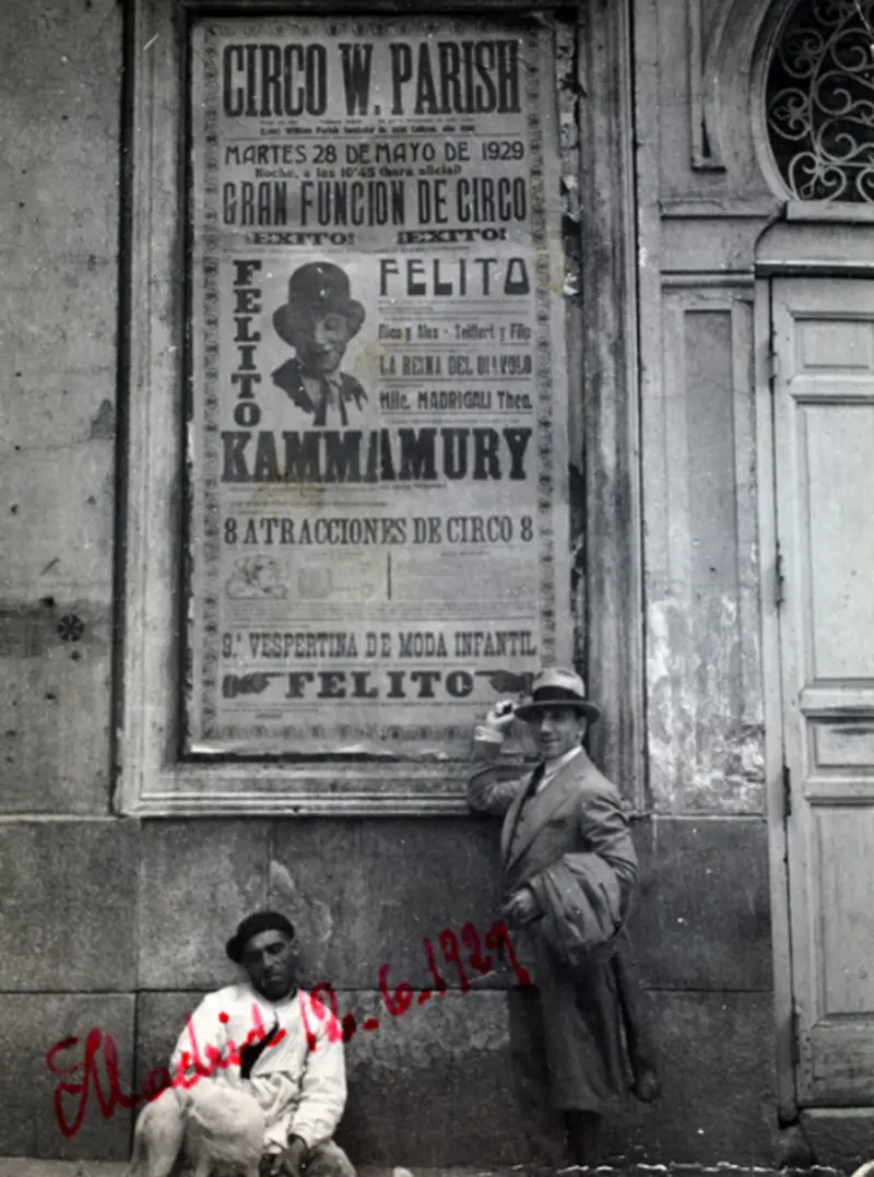 Felito, excéntrico actor cómico de variedades.