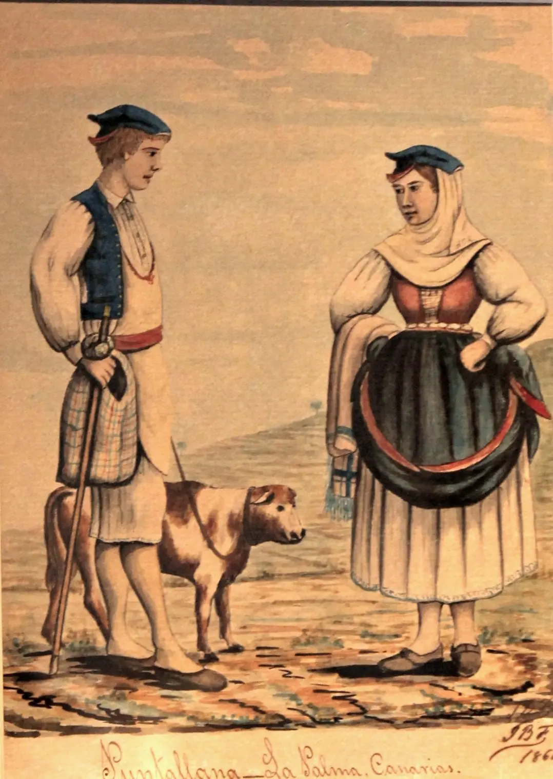 Vestimenta tradicional de Puntallana.