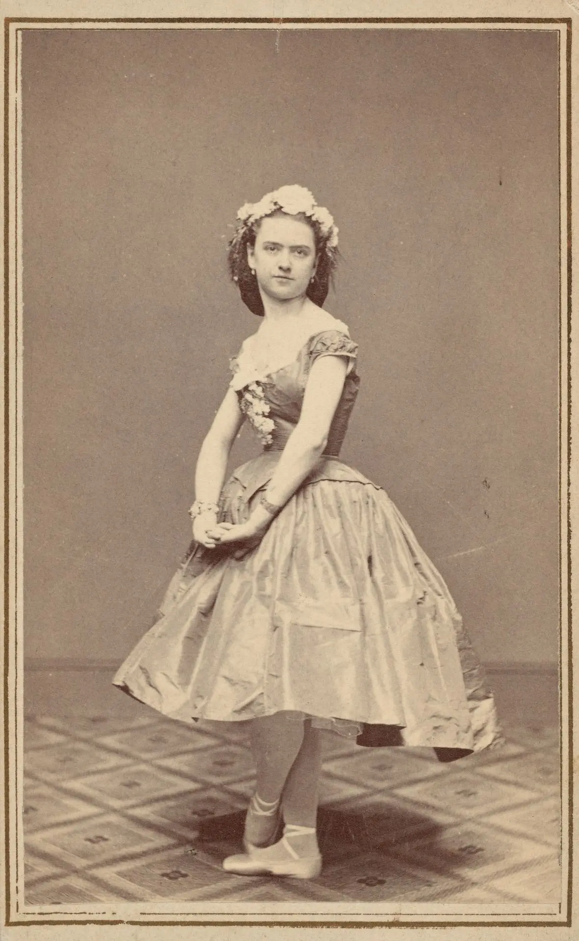 Portrait of a ballet dancer
