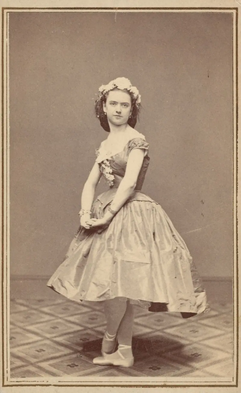 Portrait of a ballet dancer
