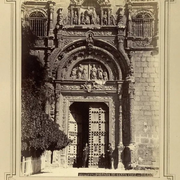 Fachada del Hospital de Santa Cruz