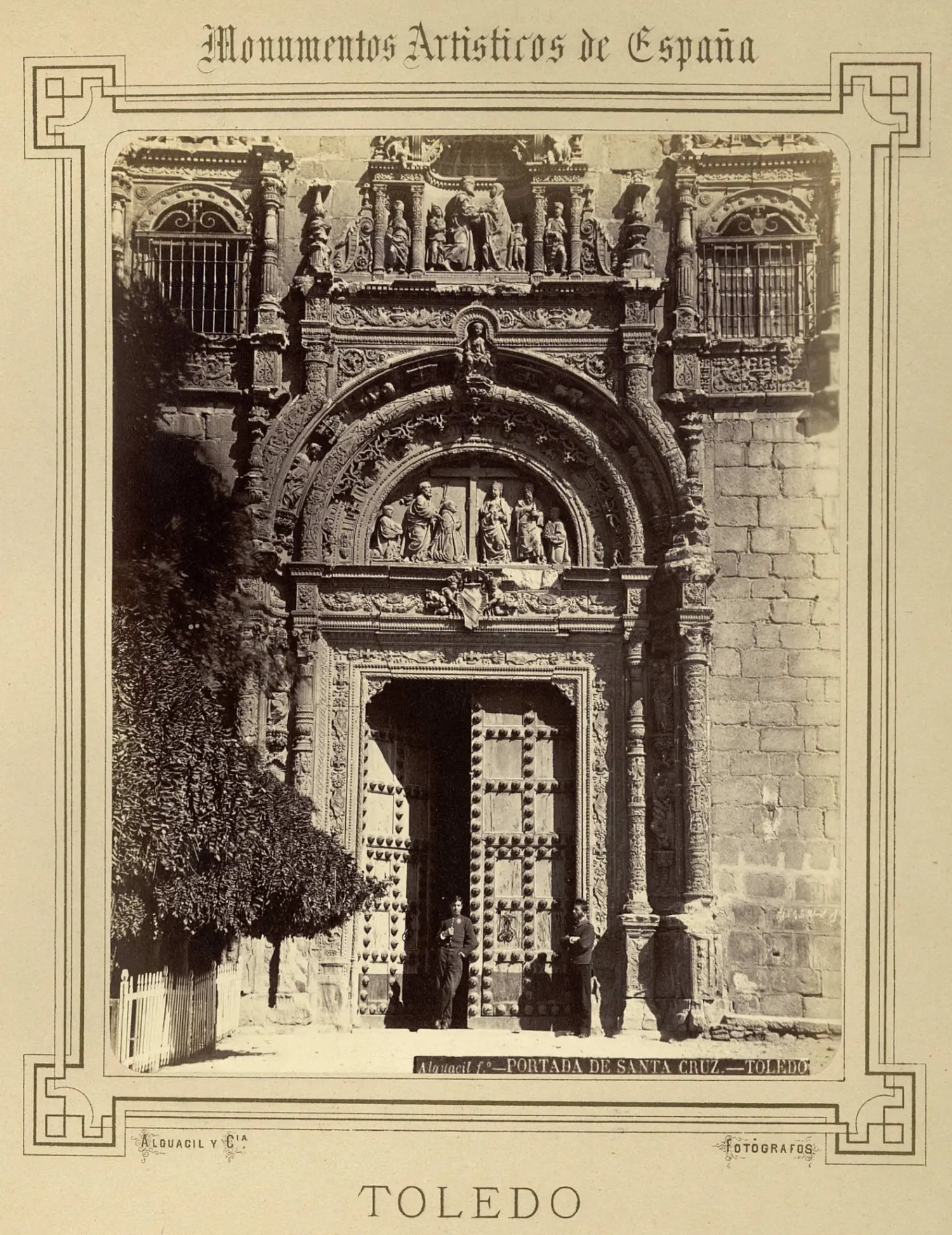 Fachada del Hospital de Santa Cruz
