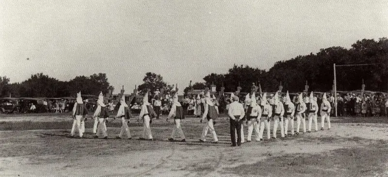 Ku Klux Klan rally