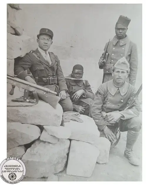 French Army soldiers in Cilicia