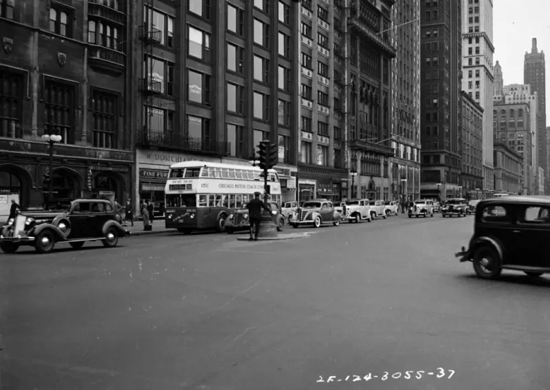 Michigan Avenue ,Monroe Street