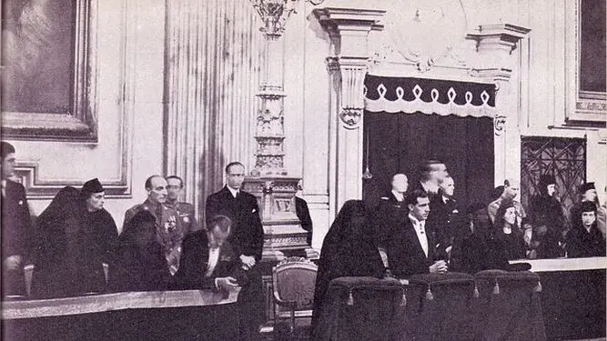 Sepelio por Alfonso XIII 