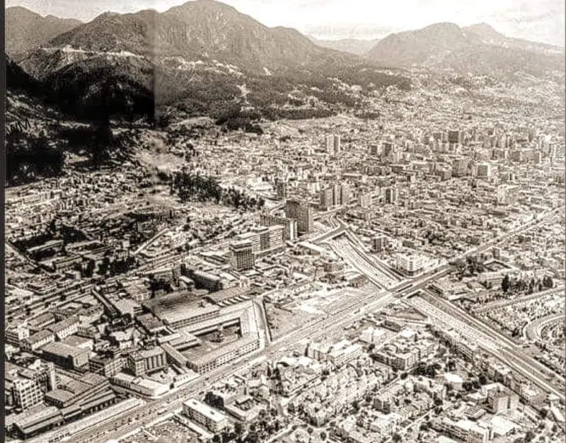 Aerofotografia del centro internacional