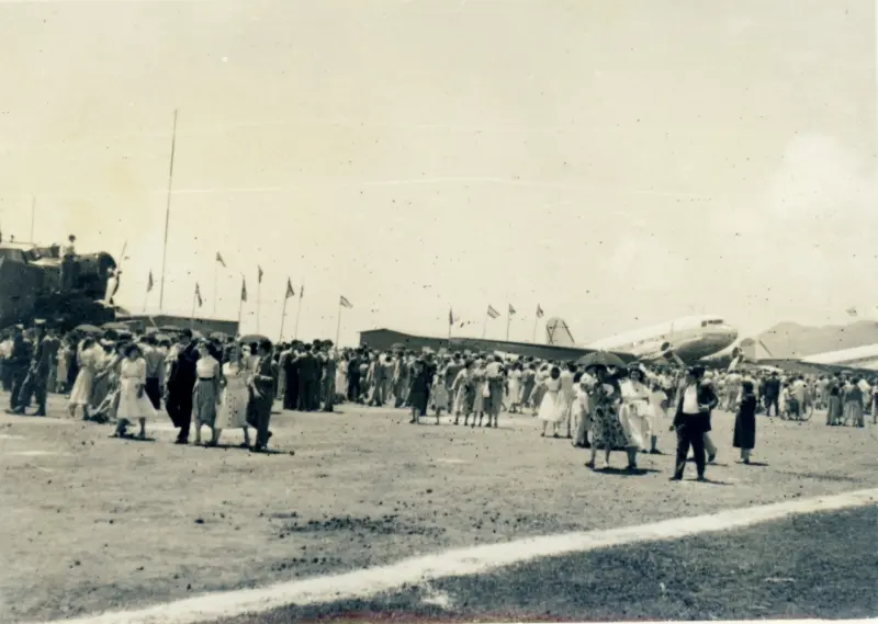 Inauguración aeropuerto de Buenavista