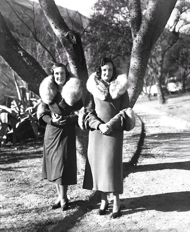 Pochita Schaffner y Maria Tognini