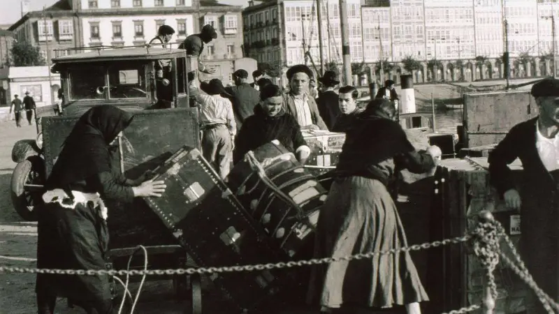 La Galicia que emigraba.