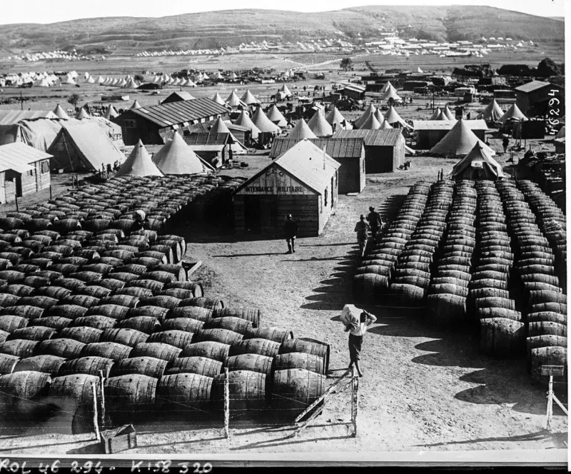 Wine Reserves of the French Army During WWI