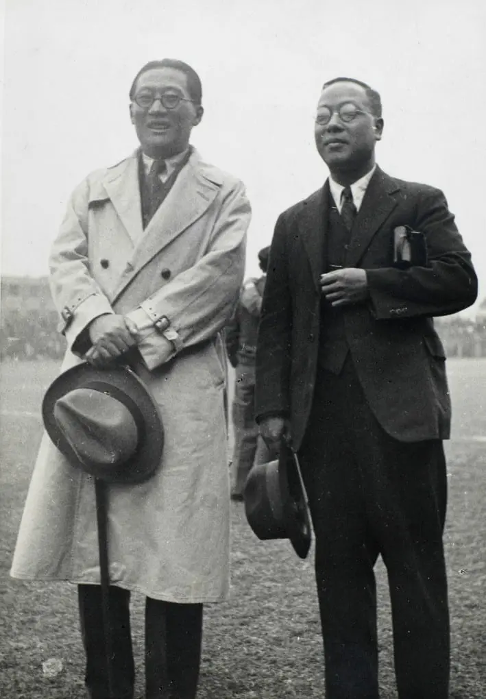 Wu Tiecheng and Fu Bingchangg