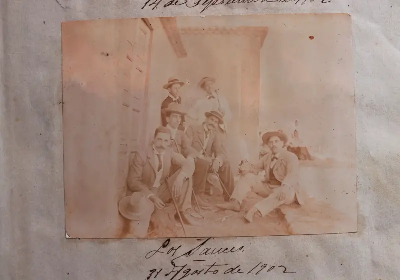 Grupo de personas en Los Sauces