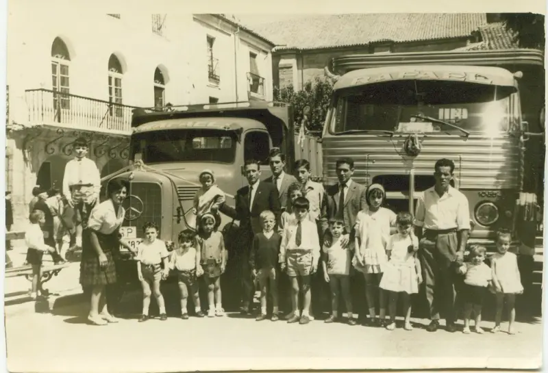 San Cristóbal y camiones con alma