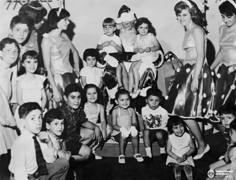 Papa Noel en Harrods